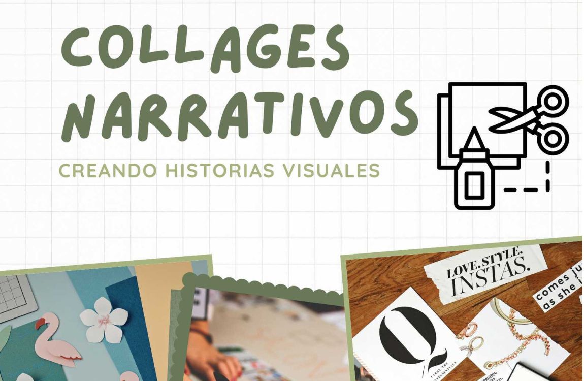 Collages narrativos: creación de historias visuales de Carmen Amil