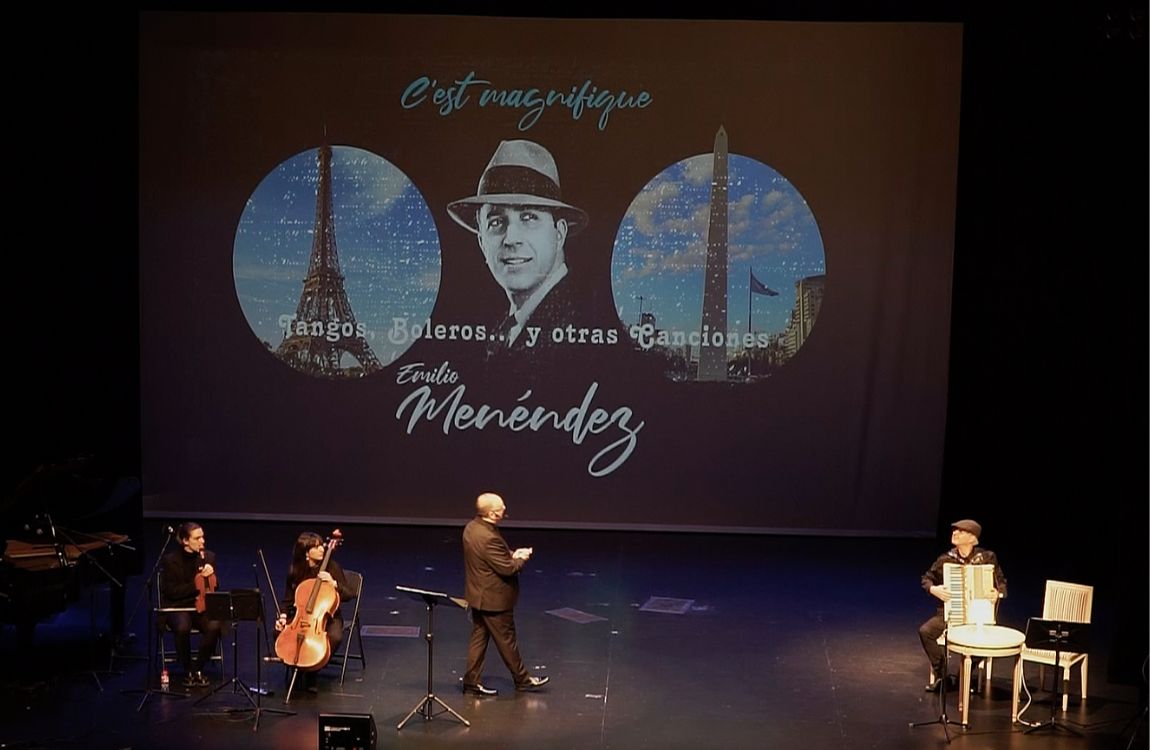 C’est Magnifique con Emilio Menéndez