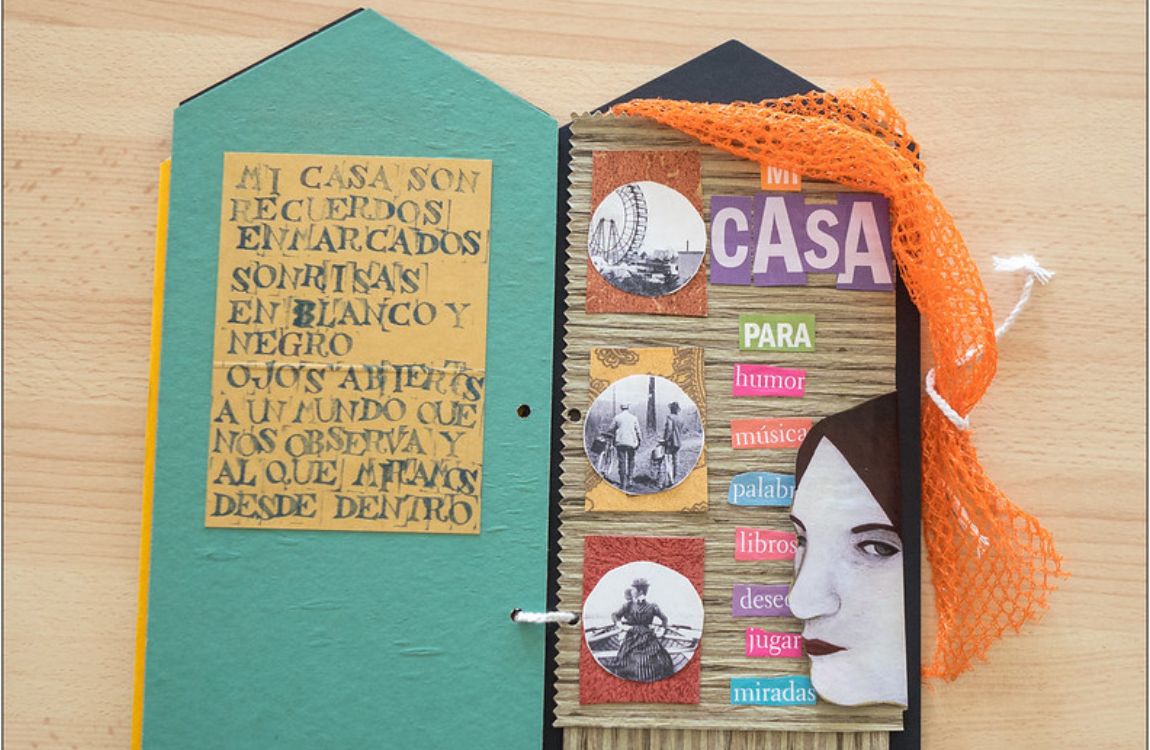 Cartoneras, un taller de creación colectiva de libros con materiales reciclados de Lara Meana