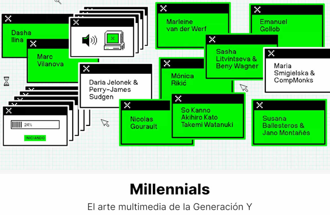 Exposición Millenials. El arte multimedia de la generación Y