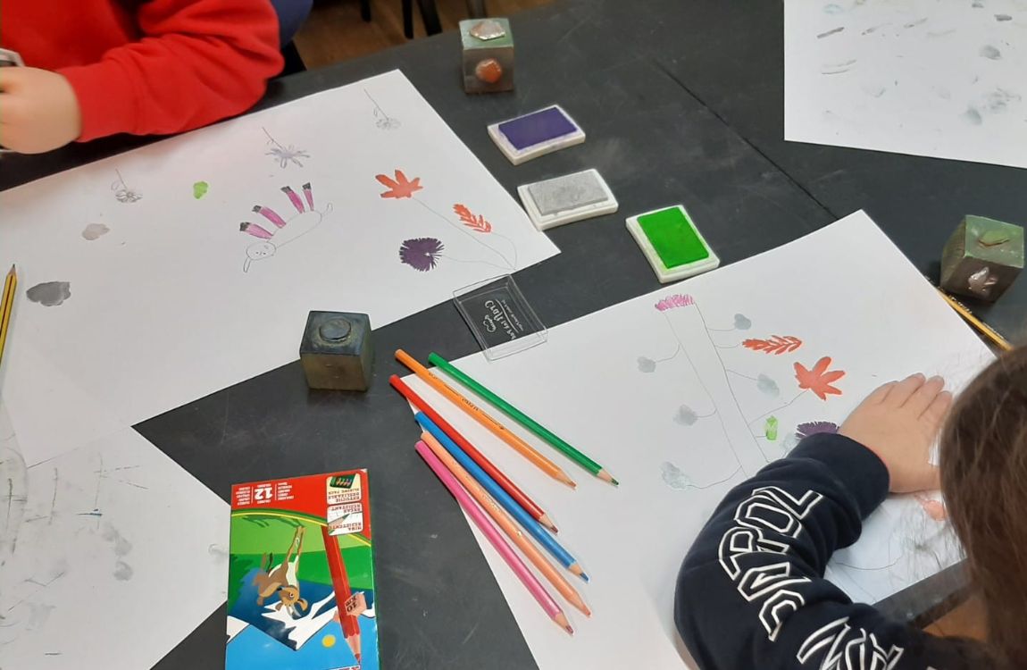 Taller de ilustración Pint-A de Asturlibros Gloobal